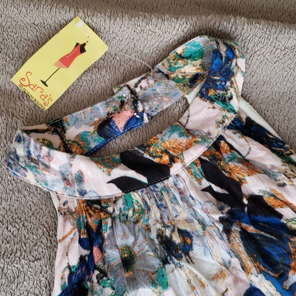 NWT ENTRO Halter Dress - Picture 3 of 9